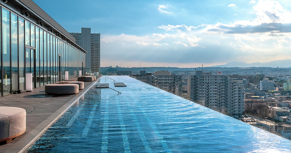 SORANO HOTELのインフィニティプール