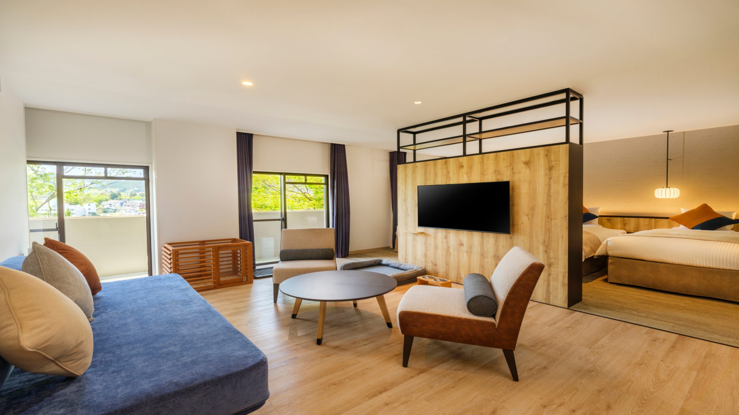 サマーランド周辺の子連れ向けホテルの客室