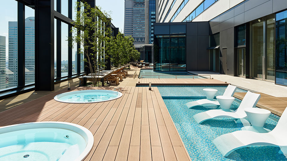 三井ガーデンホテル横浜みなとみらいプレミアのスカイプール