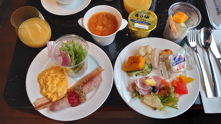 ハイアットリージェンシー横浜の朝食ビュッフェ