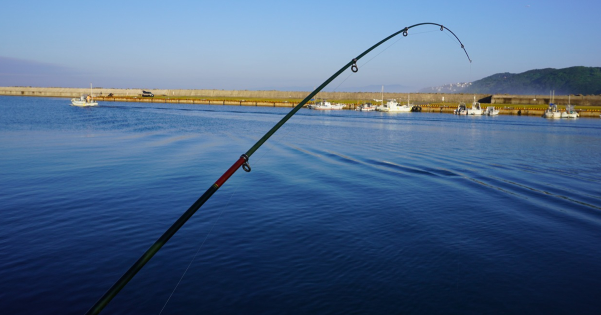 千葉の海で親子で釣りを楽しむ家族の幸せな瞬間、子どもが魚を釣り上げて喜んでいる様子